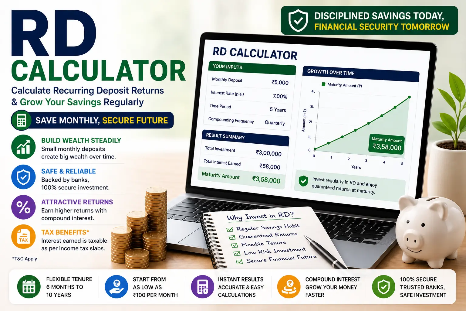 Figure Rd RD Calculator – Calculate Recurring Deposit Returns Online in 2026